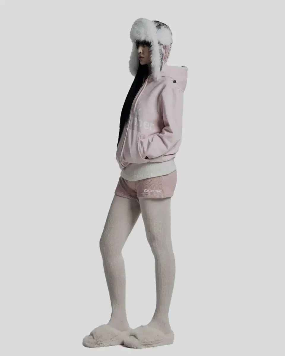 Onda Siri Pink Hooded Zip-up 2SIZE