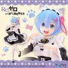 Taito Figures Rem Nekomimi Made Rizero Unsealed Wts.