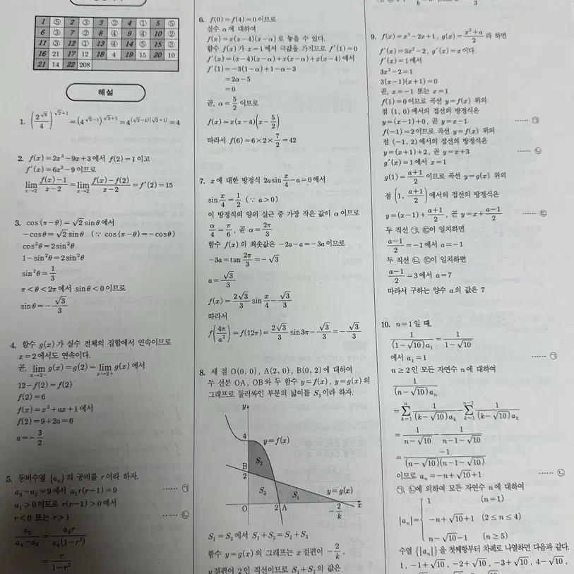 수학 강대모의고사 X, circuitX 시즌1 2-4회