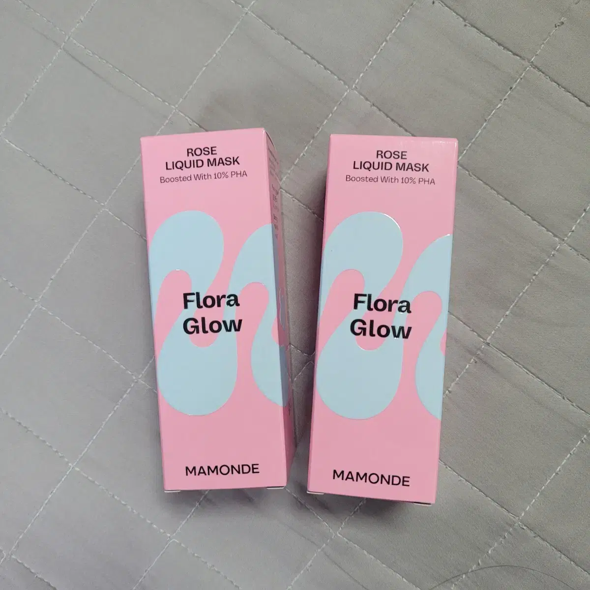 (Unsealed New) Mamonde Flora Glow Rose Liquid Mask Marble Cap 80ml