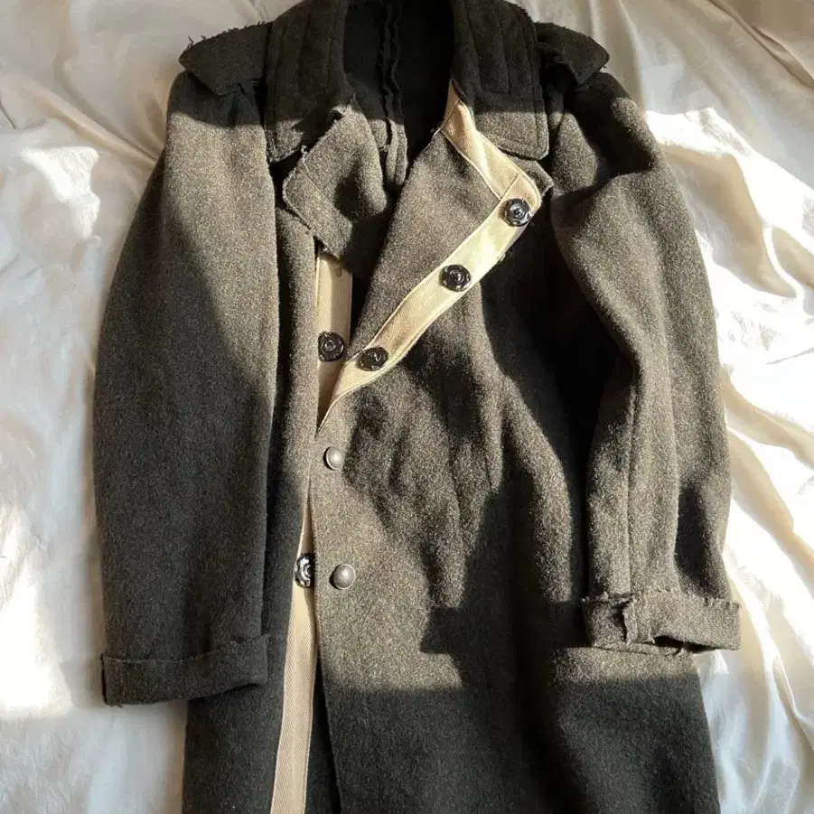 90s Yohji Yamamoto wool coat