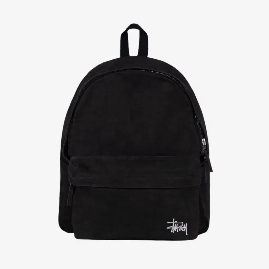 Stussy Canvas Backpack Washed Black 스투시팩