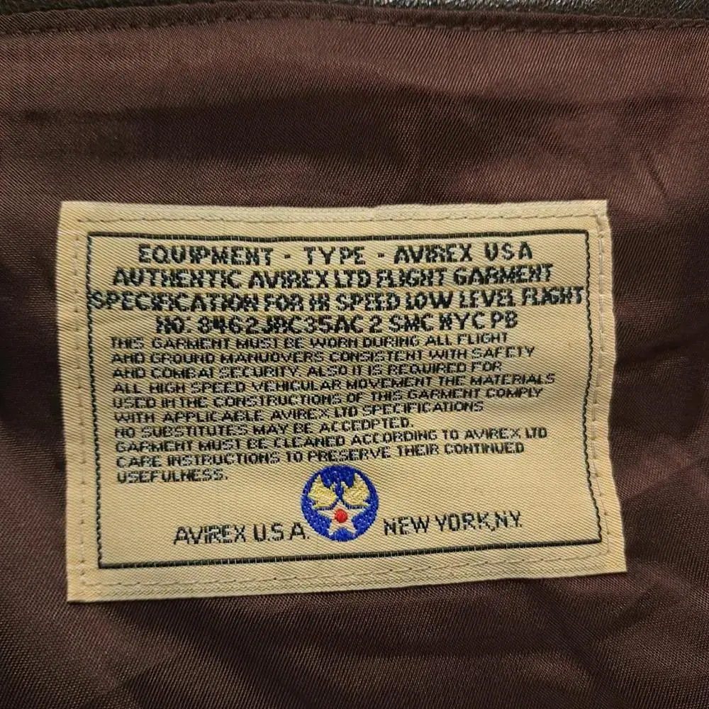 L~XL 아비렉스 70S USA A-2 가죽자켓 (CS311)