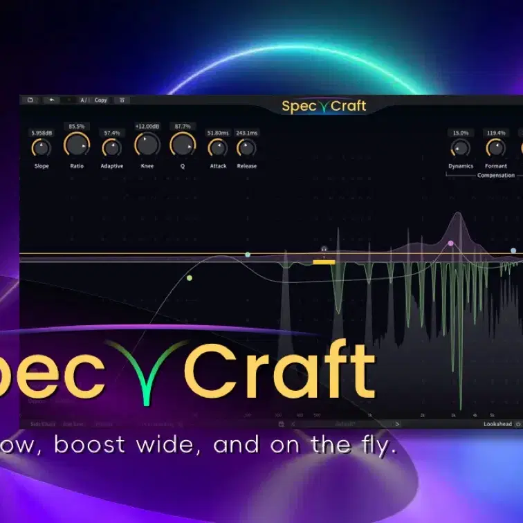 ThreeBodyTech Speccraft 플러그인 레조넌스 스마트 EQ