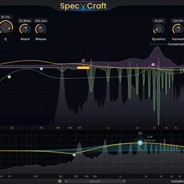 ThreeBodyTech Speccraft 플러그인 레조넌스 스마트 EQ