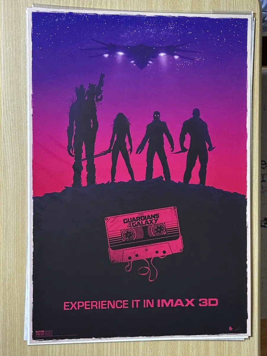 가디언즈오브갤럭시 imax 영화포스터 팝니다