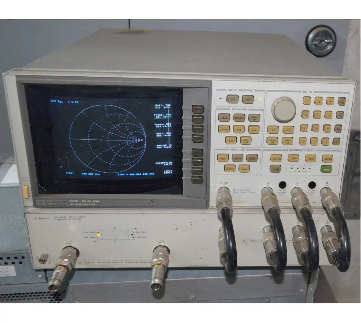 HP 8753C 300kHz-3Ghz Network Analyzer