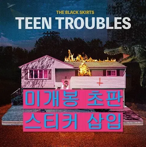 검정치마 - Teens Troubles Part.3 (미개봉 초판 CD)