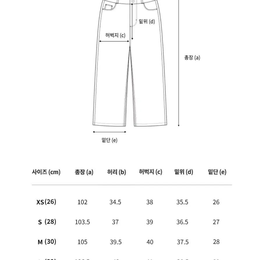 필루미네이트 데미시 워시드 데님 팬츠 미디엄 블루 s사이즈