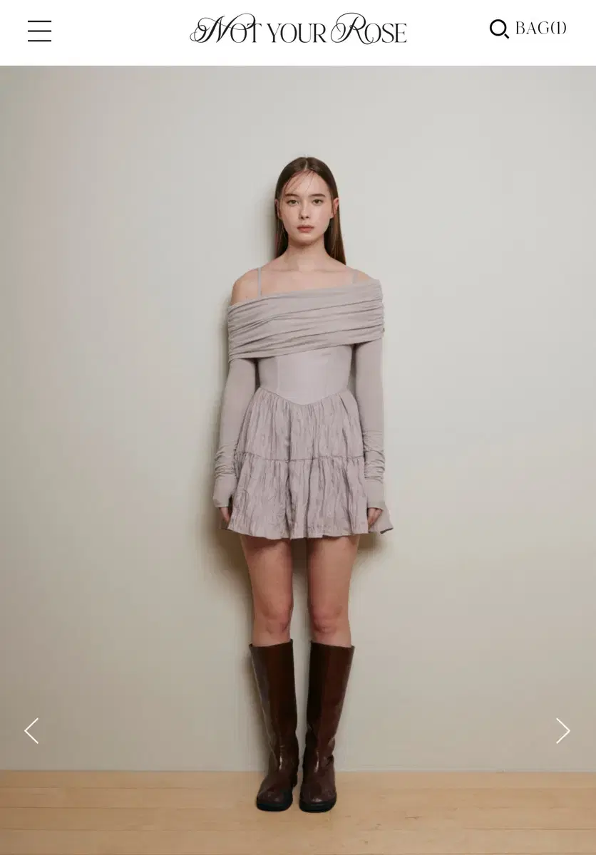 낫유어로즈 린 드레스 lynn dress