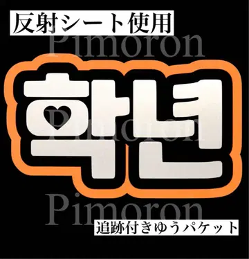 도보이즈 한 학년 부채문자 네임 보드 반사 시트 트레이딩 카드 한글