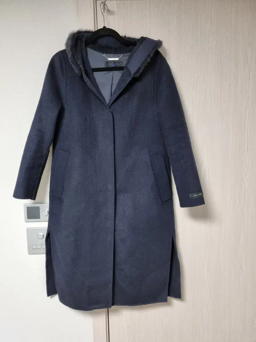 Cresson Mink Hooded Handmade Coat(66)