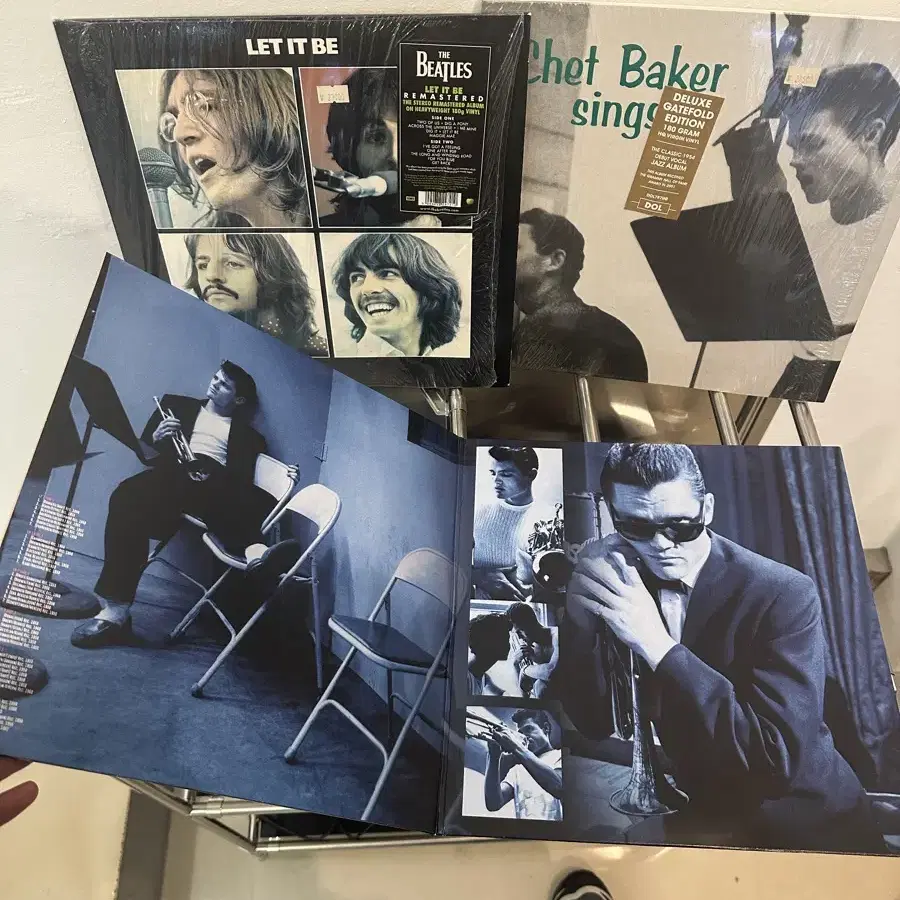 비틀즈 , chet baker lp 팝니다