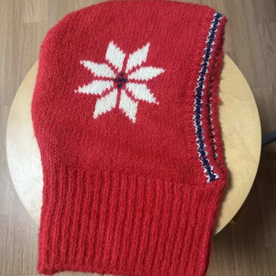 그린버터 바라클라바 Snowflake Alpaca Balaclava (R