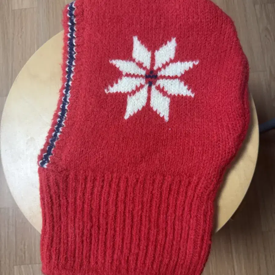 그린버터 바라클라바 Snowflake Alpaca Balaclava (R