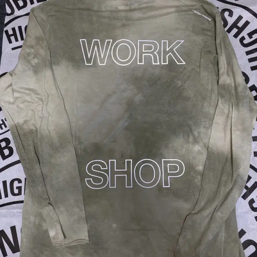 [2] Satisfy x Work Shop Cloudmerino Tee