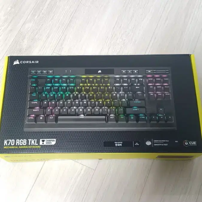 커세어 K70 RGB TKL 챔피언시리즈 스피드은축