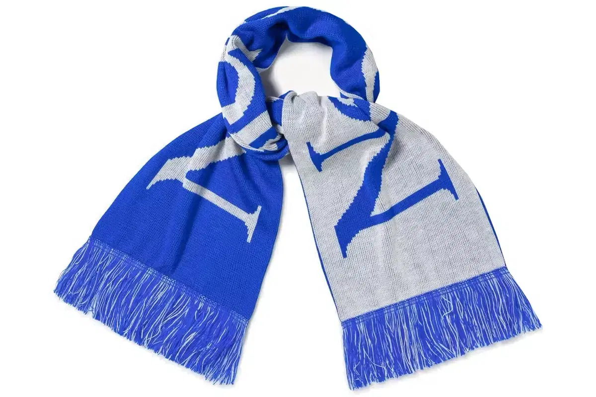 Aries No Problemo Scarf Blue/White