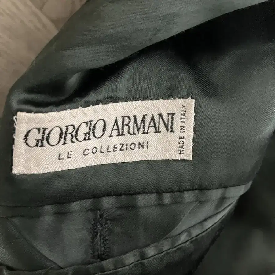 Giorgio armani 블랙 롱코트