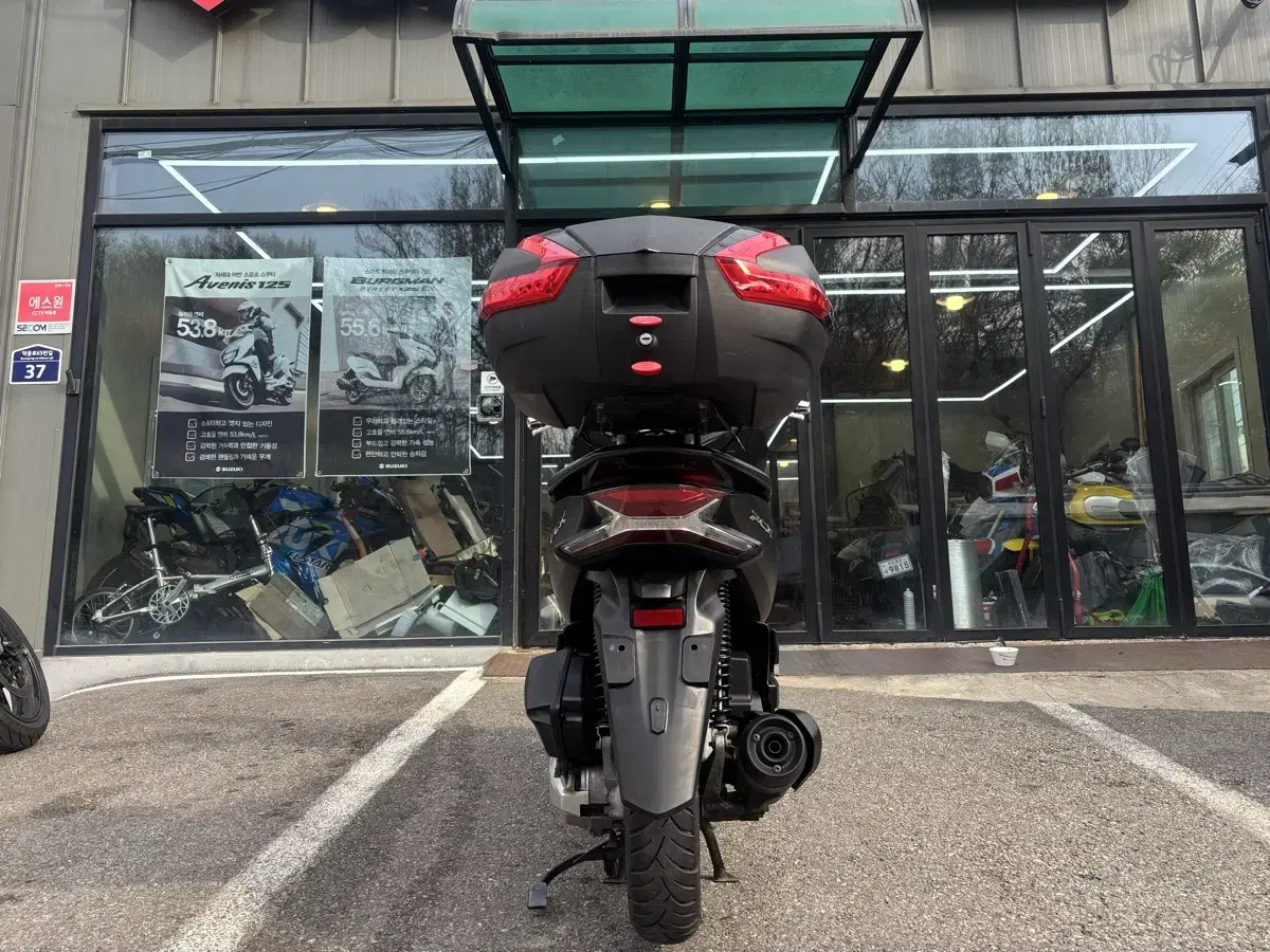 오토바이 스쿠터 혼다 pcx125 8000km