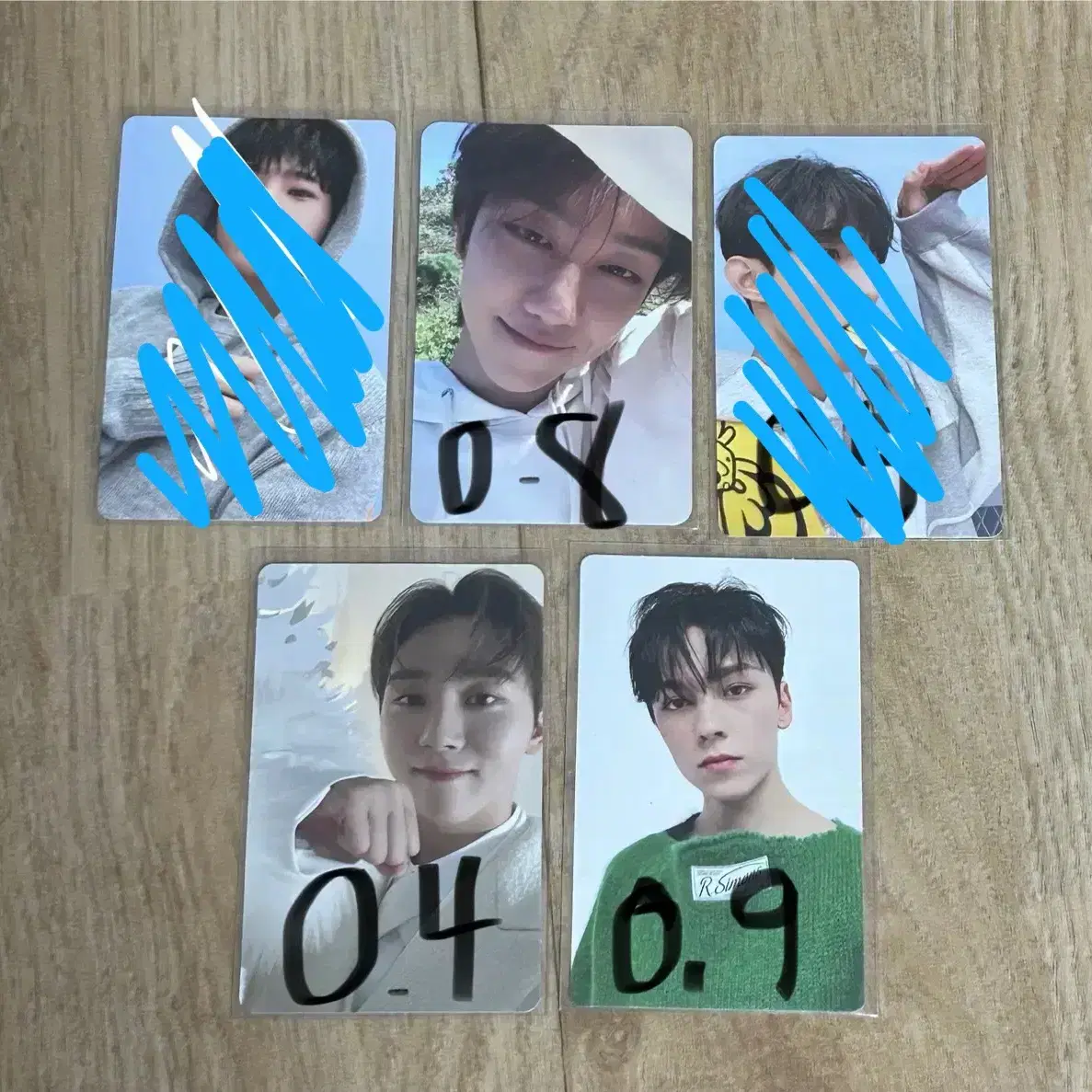 세븐틴 부석순 포카 양도 판매 svt bss photocard