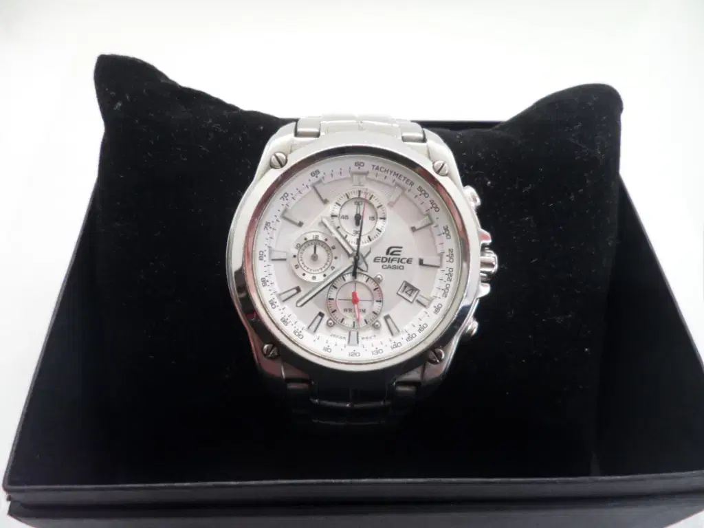 정품 casio EDIFICE EF-523 카시오 남성용 손목 시계