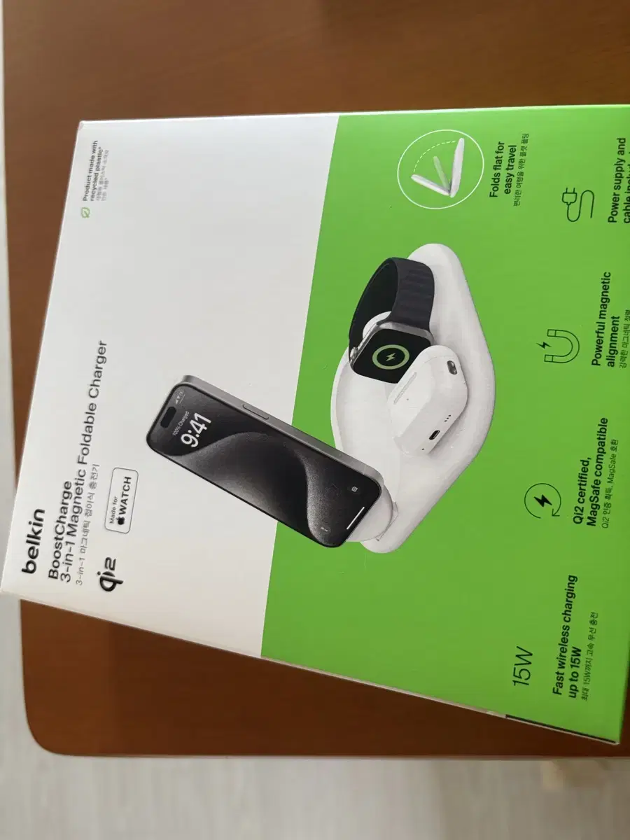 벨킨 무선충전기 Belkin 3 in 1