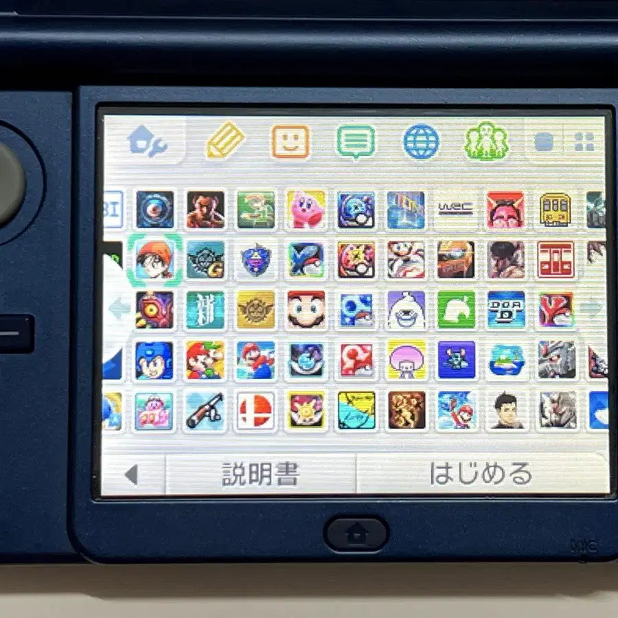 일판 닌텐도 뉴3ds xl(뉴큰다수) 128g SD카드 포함 22만 팜