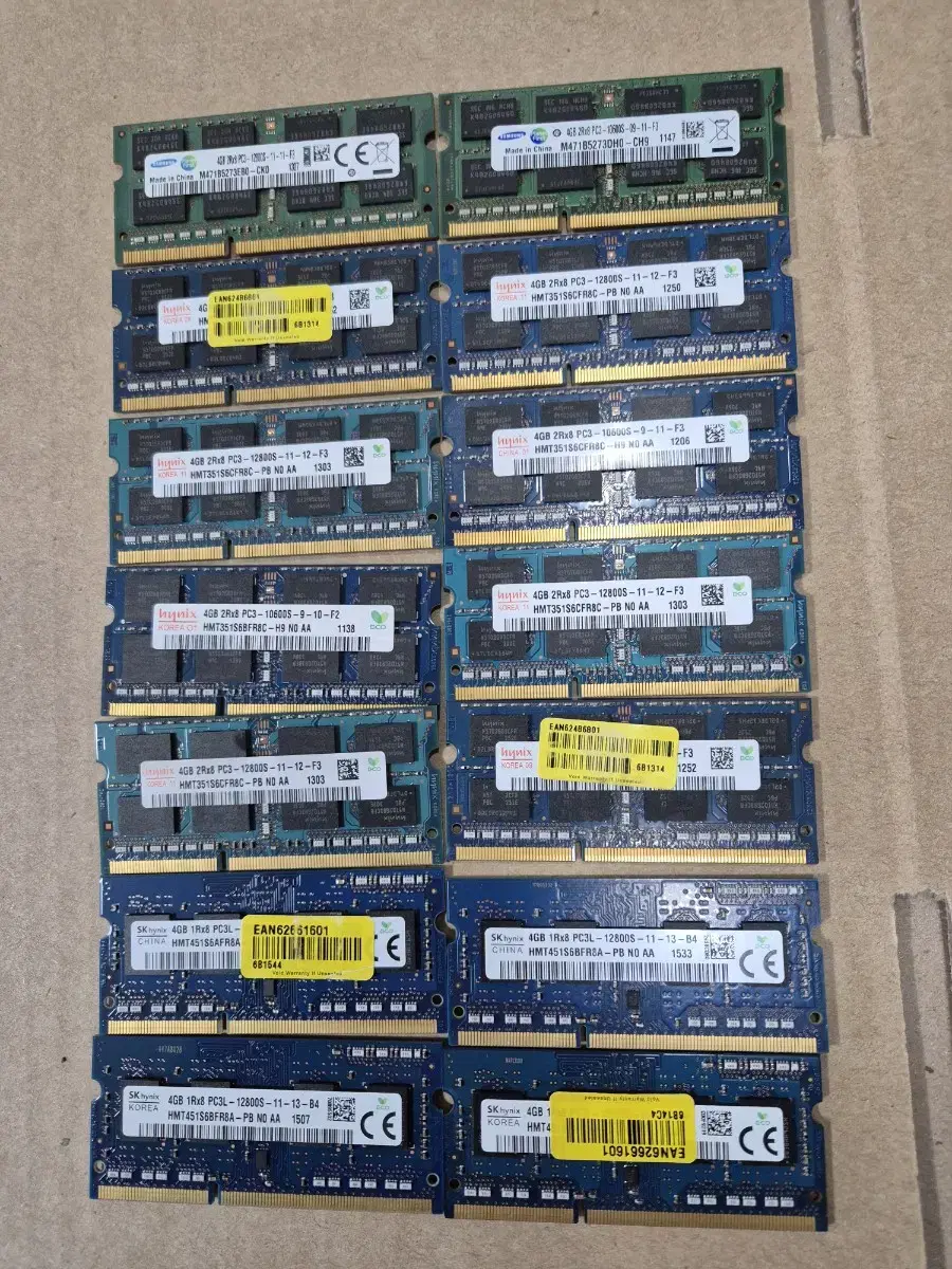 노트북램4GB(ddr3)