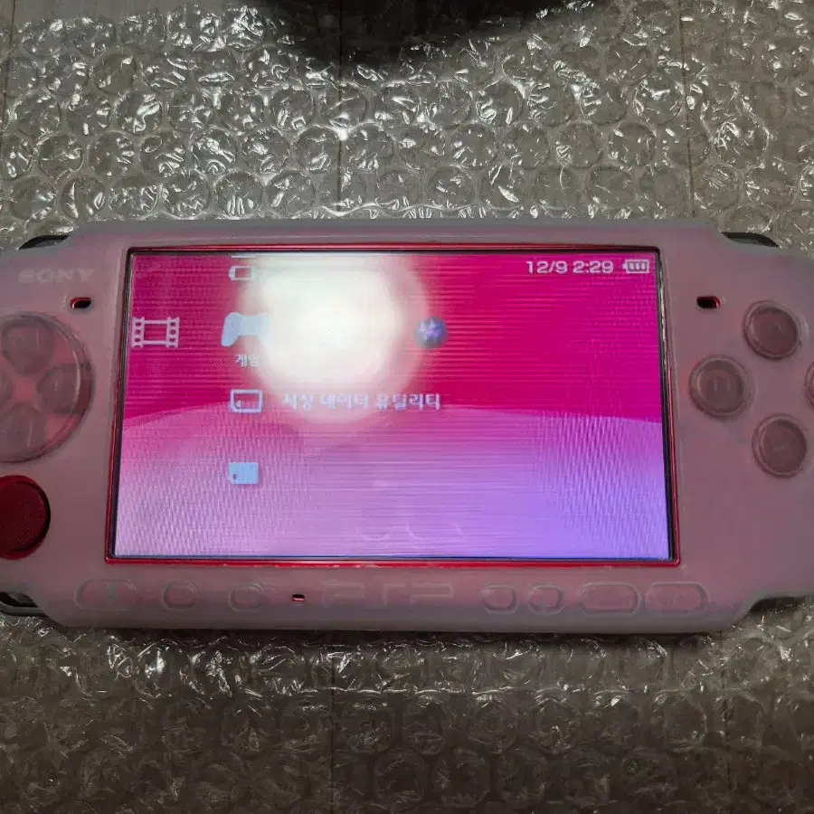 psp3005 정발 레디언트레드 판매합니다