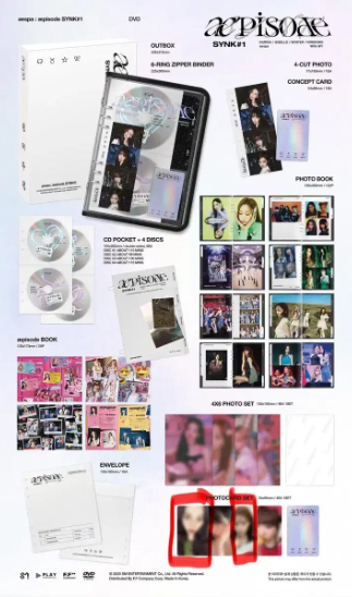 에스파 dvd, 디지털 코드 , 블루레이 분철