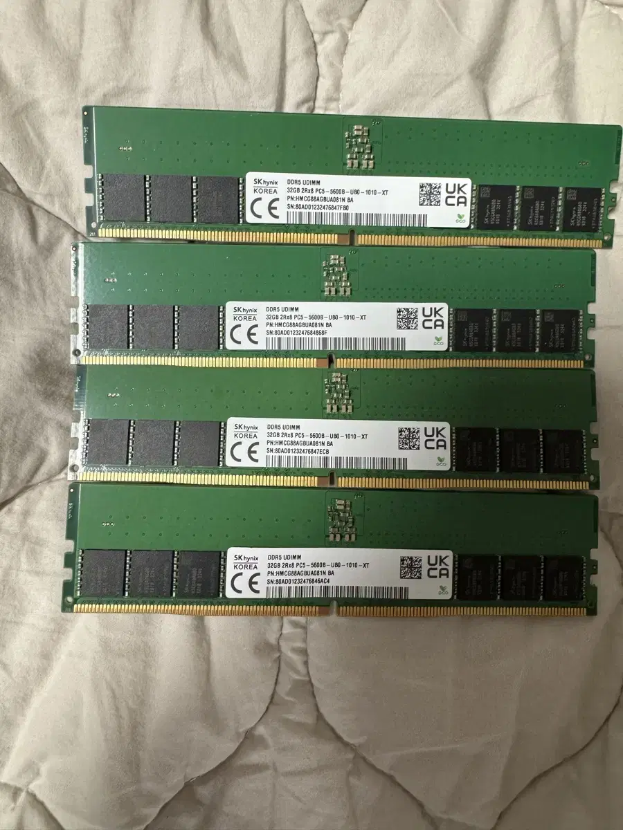 SK하이닉스 DDR5 5600 32*4 128gb (081N A다이 언락