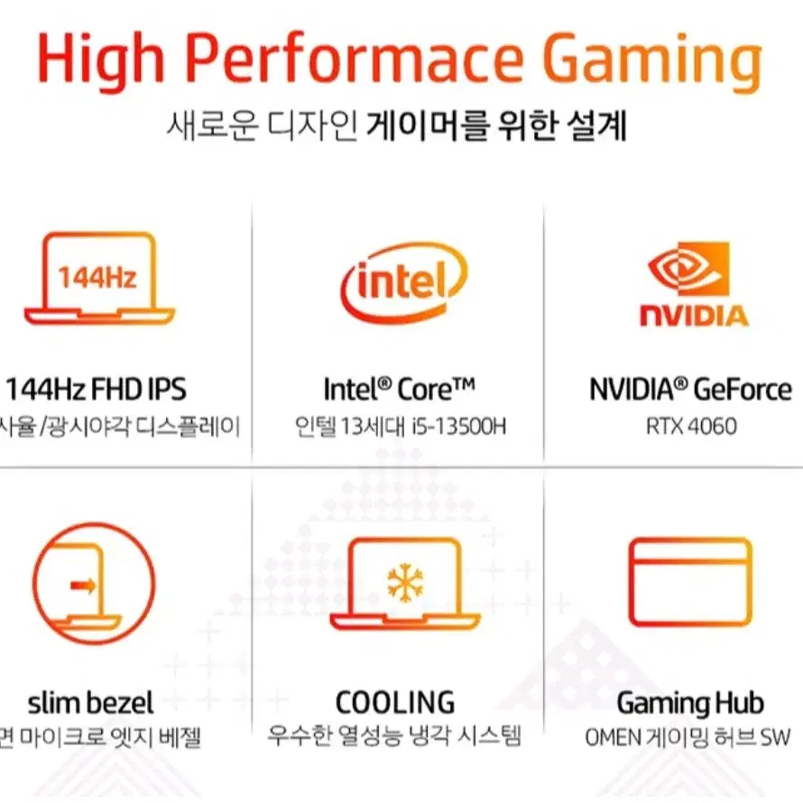 HP 빅터스 15 i5 4060 게이밍 노트북 미개봉 새제품 팝니다