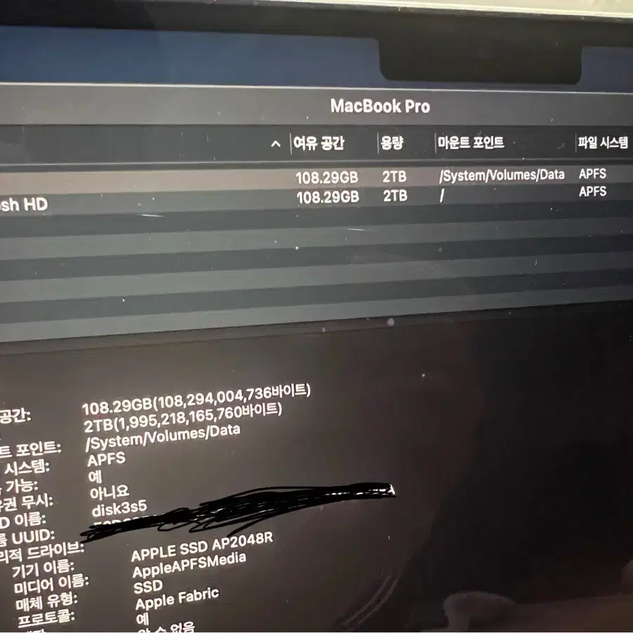 M1 Pro 맥북 프로 16인치 32GB 2TB