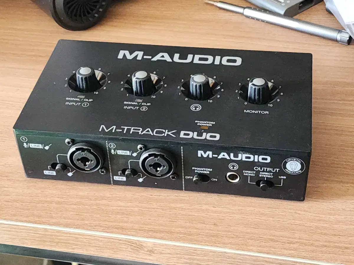 M-Audio Duo 2채널 오인페