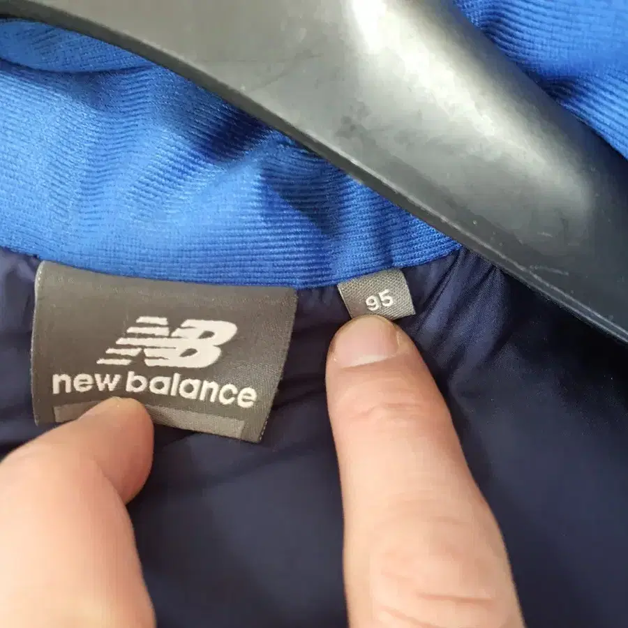 newbalance 뉴발란스 거위털 투톤 패딩조끼