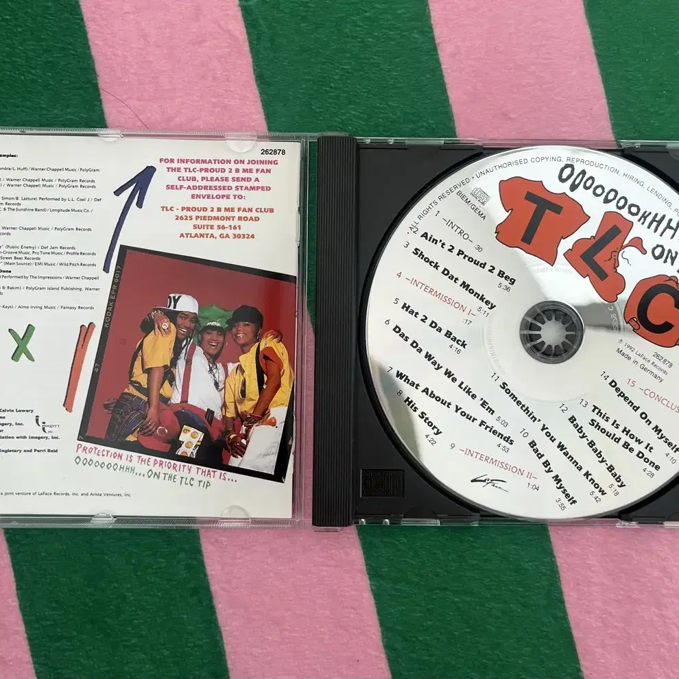 TLC 음반 CD