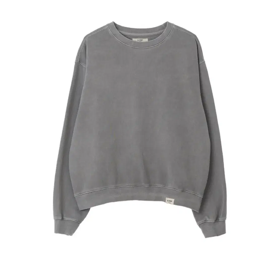 [글로니] G CLASSIC WASHED SWEATSHIRTS (GRAY