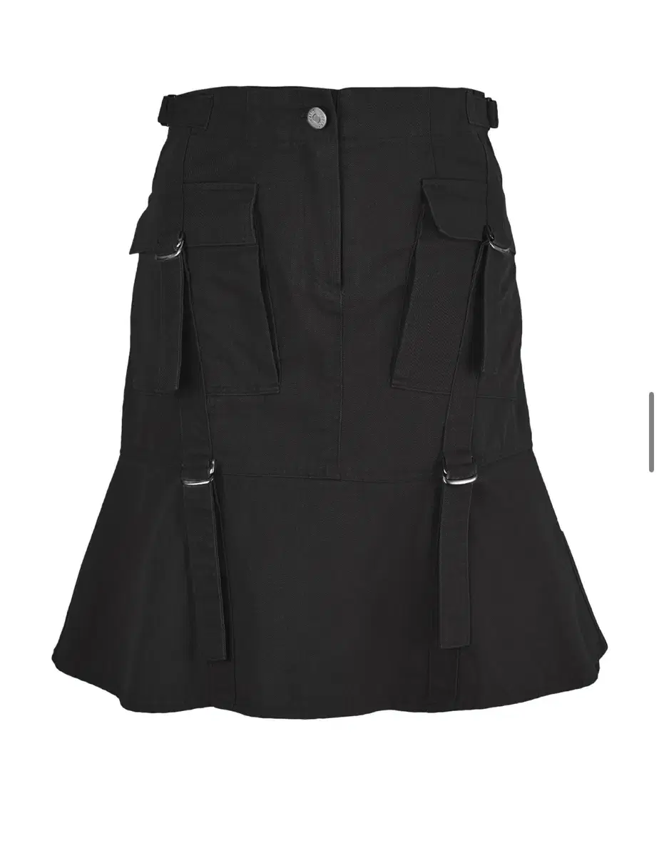 세릭 카고 스커트 (STRAP FLARED CARGO SKIRT)