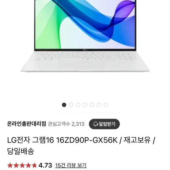 LG 그램 2022 16인치