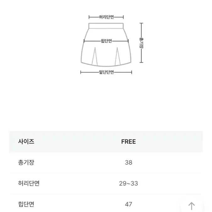 애니원모어 새미 골덴 플리츠 미니스커트