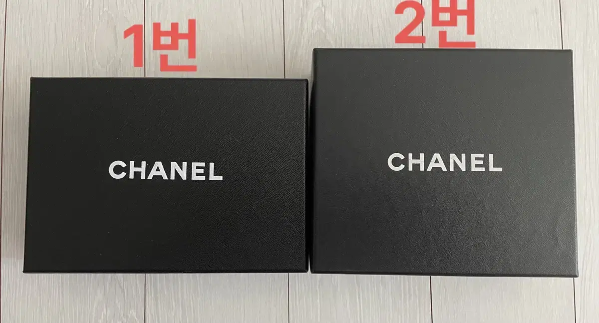 [CHANEL]샤넬 케이스 박스(내부 부직포 포함) 판매합니다(2개)