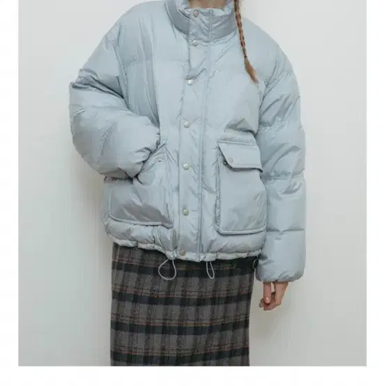 온무드패딩 Day Duck Down Jacket - Sora Gray