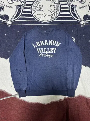 70년대 KMART VINTAGE 컬리지 스웨트 셔츠 네이비 미국산