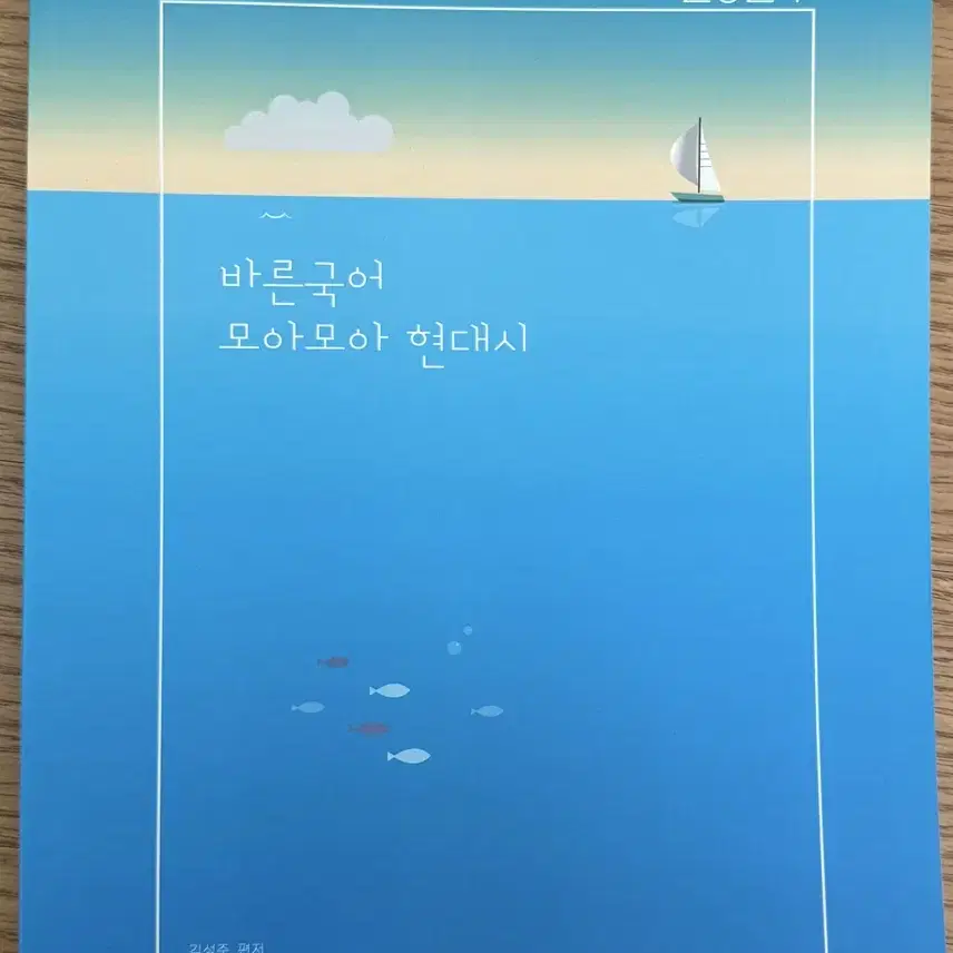 대성학원 국어 교재(바른국어 모아모아)