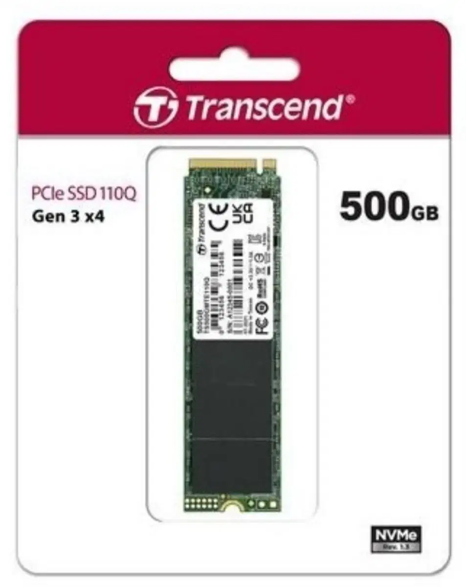 트랜샌드 SSD 110Q 500GB NVMe