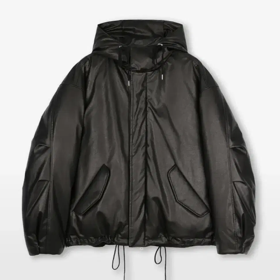 비슬로우 OVERSIZED M65 HOOD SHORT DOWN PARKA