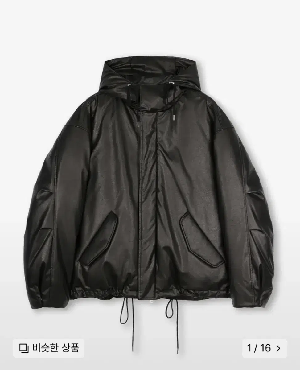 비슬로우 OVERSIZED M65 HOOD SHORT DOWN PARKA