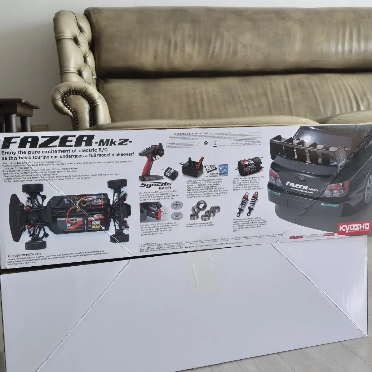 KYOSHO 드리프트 RC FAZER mk.2 쿄쇼