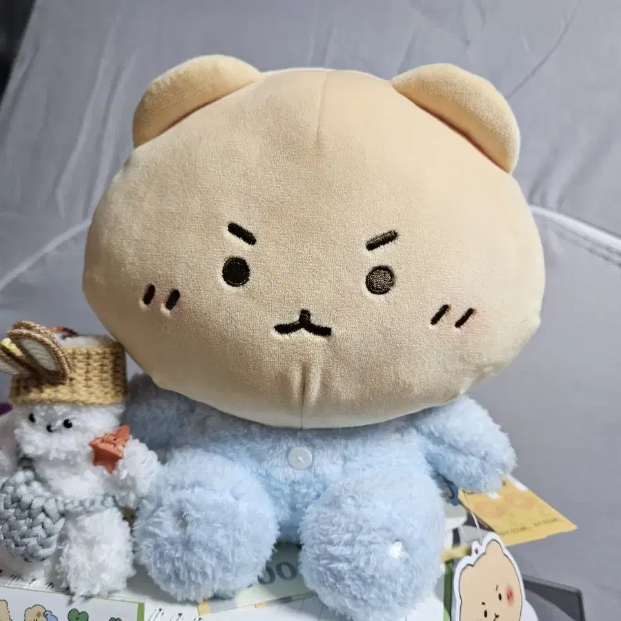 망그러진 곰 시팅 인형 거의새상품, 토끼 모루 인형